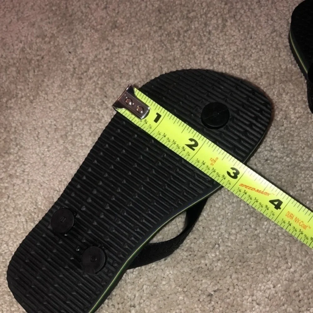 Havaianas Kids 25-26 Black‎ Flip Flops